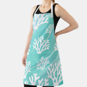 Aqua Ocean Coral Sealife Schort (Insitu)