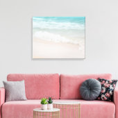 Aqua Ocean Waves in Kauai Canvas Afdruk (Insitu (Woonkamer))