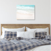 Aqua Ocean Waves in Kauai Canvas Afdruk (Insitu (Slaapkamer))