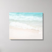Aqua Ocean Waves in Kauai Canvas Afdruk (Voorkant)