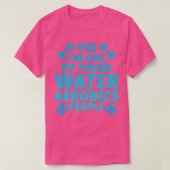 Aqua-oefening 3 t-shirt (Design voorkant)