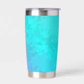 Aqua Ombre Geïsoleerde Drinkbeker (Links)
