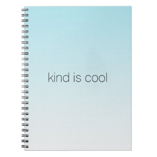 Aqua Ombre Kind is geweldig Notitieboek