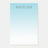 Aqua Ombre Kind is geweldig Post-it® Notes (Voorkant)