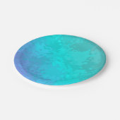 Aqua Ombre Papieren Bordje (Gekanteld)