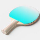  Aqua Ombre Tafeltennisbatje (Voorkant Gekanteld)
