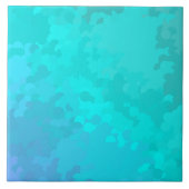 Aqua Ombre Tegeltje (Voorkant)