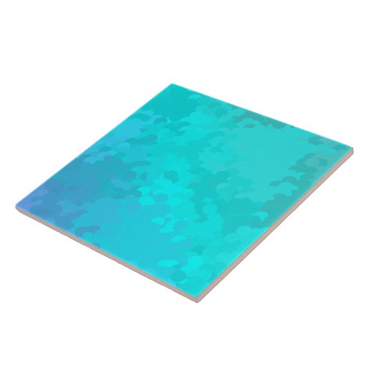 Aqua Ombre Tegeltje (Zijkant)