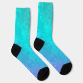 Aqua Ombre Telefoon Ringhouder Sokken (Rechts)