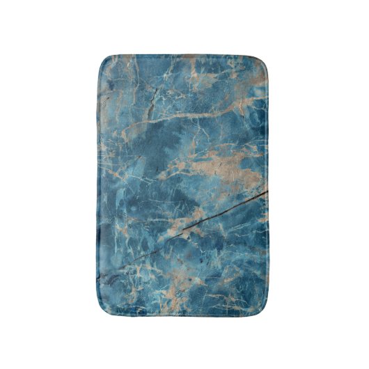 Aqua Onyx Marmer: Ontwerp met hoge resolutie. Badmat (Voorkant Verticaal)