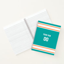 Aqua, Oranje en wit Football