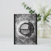 "Aqua Orb Gray" JTG Art Briefkaart (Staand voorkant)