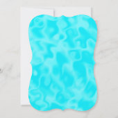Aqua Orchideeën Moederdag Berichtkaarten Kaart (Achterkant)