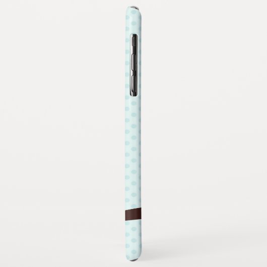 Aqua Owl Case-Mate iPhone Case (Achterkant/links)