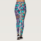 AQUA-PARELTJES LEGGINGS (Achterkant)