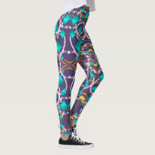 AQUA-PARELTJES LEGGINGS (Rechts)