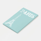 Aqua Paris Post It Notes (Schuin)