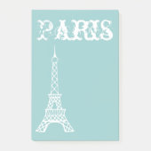 Aqua Paris Post It Notes (Voorkant)