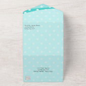 Aqua Paris Thmed Sweet 16 All In One Uitnodiging (Buitenkant)