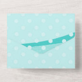 Aqua Paris Thmed Sweet 16 All In One Uitnodiging (Achterkant)