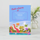 Aqua Park Kaart (Staand voorkant)