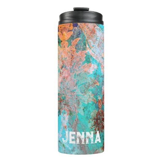 Aqua Patina Naam Thermosbeker (Voorkant)