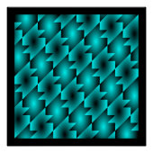 AQUA PATTERN ONTWERP POSTER (Voorkant)