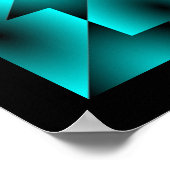 AQUA PATTERN ONTWERP POSTER (Hoek)