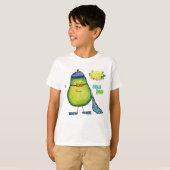 Aqua Pear T-shirt (Voorkant volledig)