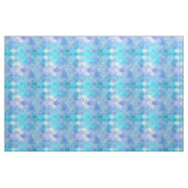 Aqua Pearlescent & Gold Mermaid Scale Patroon Stof (Fat Quarter)