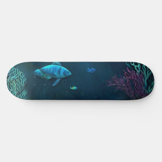 Aqua Persoonlijk Skateboard (Horizontaal)