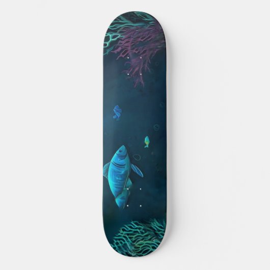 Aqua Persoonlijk Skateboard (Voorkant)
