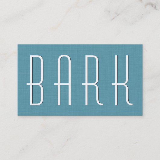 Aqua PET CARE BUSINESS Simple Style V63E Visitekaartje (Voorkant)