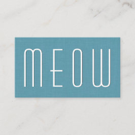 Aqua PET CARE BUSINESS Simple Style V63F Visitekaartje