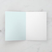 Aqua Pink Black Diagonaal Abstract Design Birthday Kaart (Binnen)