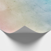 Aqua Pink Tie kleurstof Cadeaupapier (Hoek)