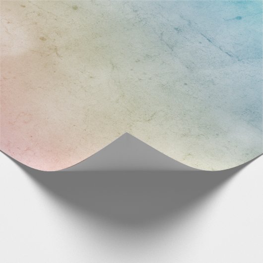 Aqua Pink Tie kleurstof Cadeaupapier (Hoek)