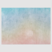 Aqua Pink Tie-kleurstof Tissuepapier (Voorkant)