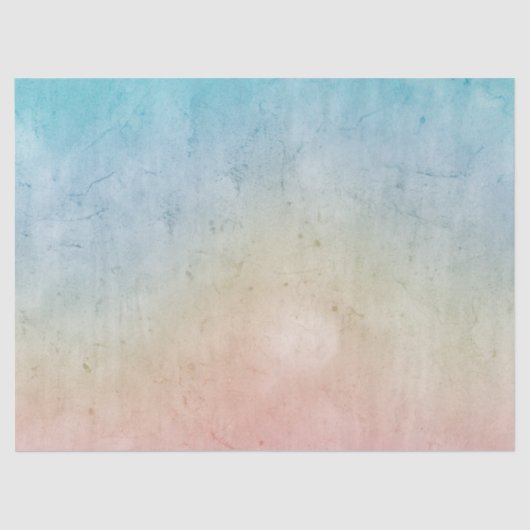 Aqua Pink Tie-kleurstof Tissuepapier (Voorkant)