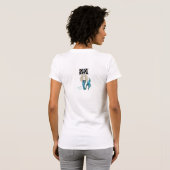 Aqua Pirate Mermaid T-shirt ~ door Kat (Achterkant volledig)