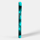 Aqua Plasma Symmetrie Fractale Kunst Case-Mate iPhone Case (Achterkant / Rechts)
