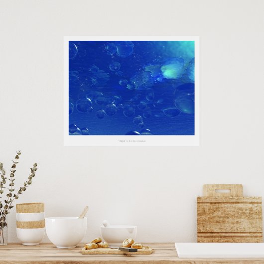 Aqua Poster (Keuken)