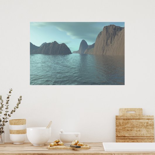 Aqua Poster (Keuken)