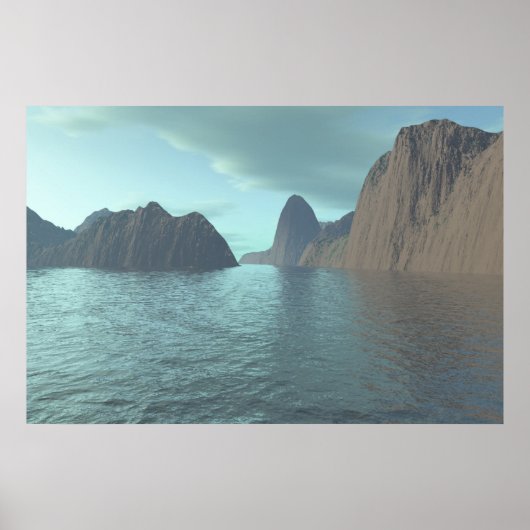 Aqua Poster (Voorkant)