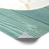  Aqua-Poster voor  zand Poster (Hoek)