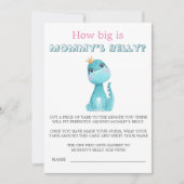 Aqua Princess Dinosaur Hoe groot is de Belly van m (Voorkant)