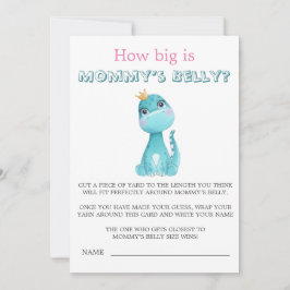 Aqua Princess Dinosaur Hoe groot is de Belly van m