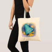 Aqua Raket  Tote Bag (Voorkant (product))