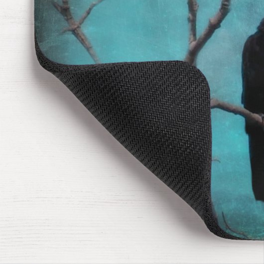 Aqua Raven Art Muismat (Hoek)