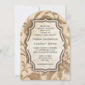  Aqua Red Love Bird Wedtern Kaart (Voorkant)